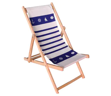 Espreguiçadeira em madeira